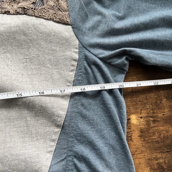 J Peterman Daisy Goes Dancing Mixed Media Dress - XXS, NWOT - Picture 5 of 10